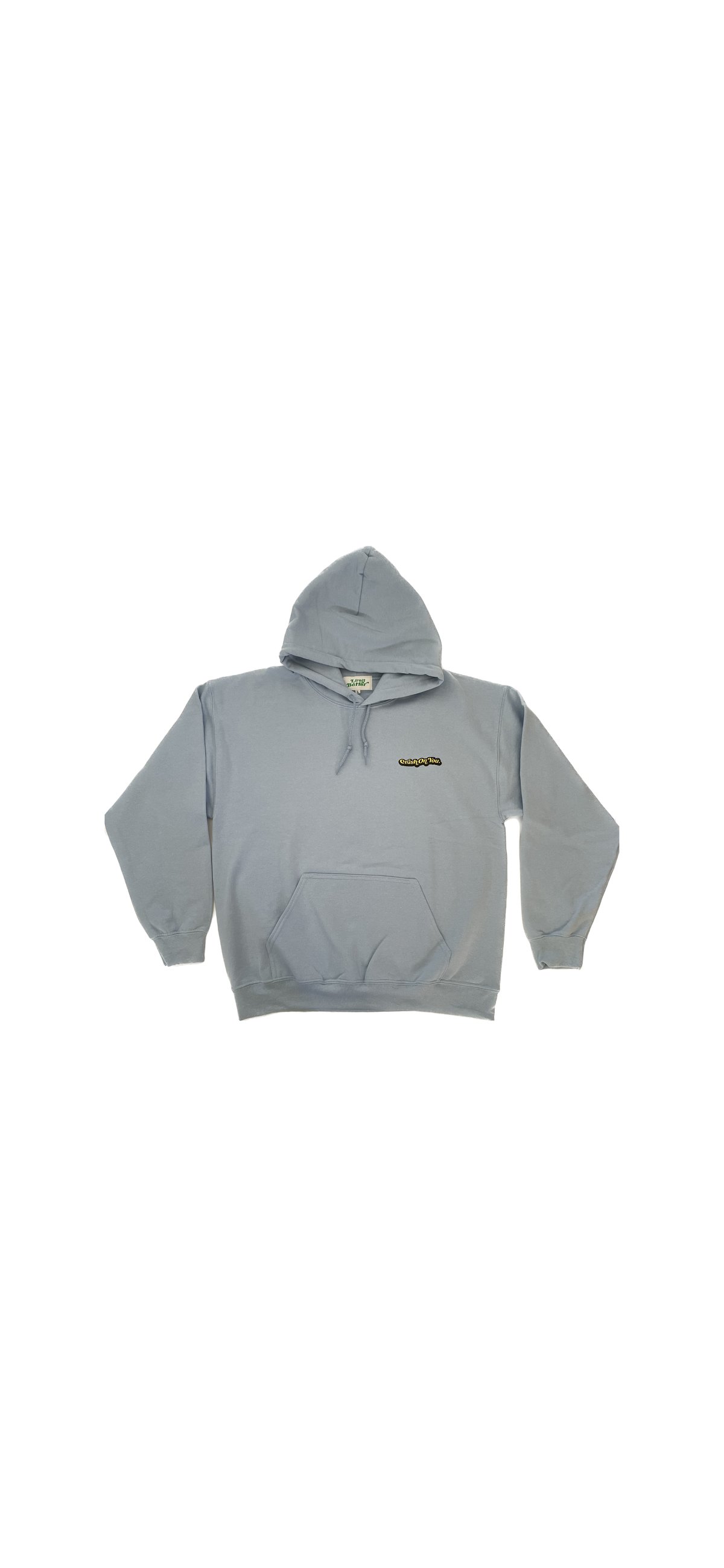 SUN FLOWER HOODY (SKY BLUE) | Lil Bit Better