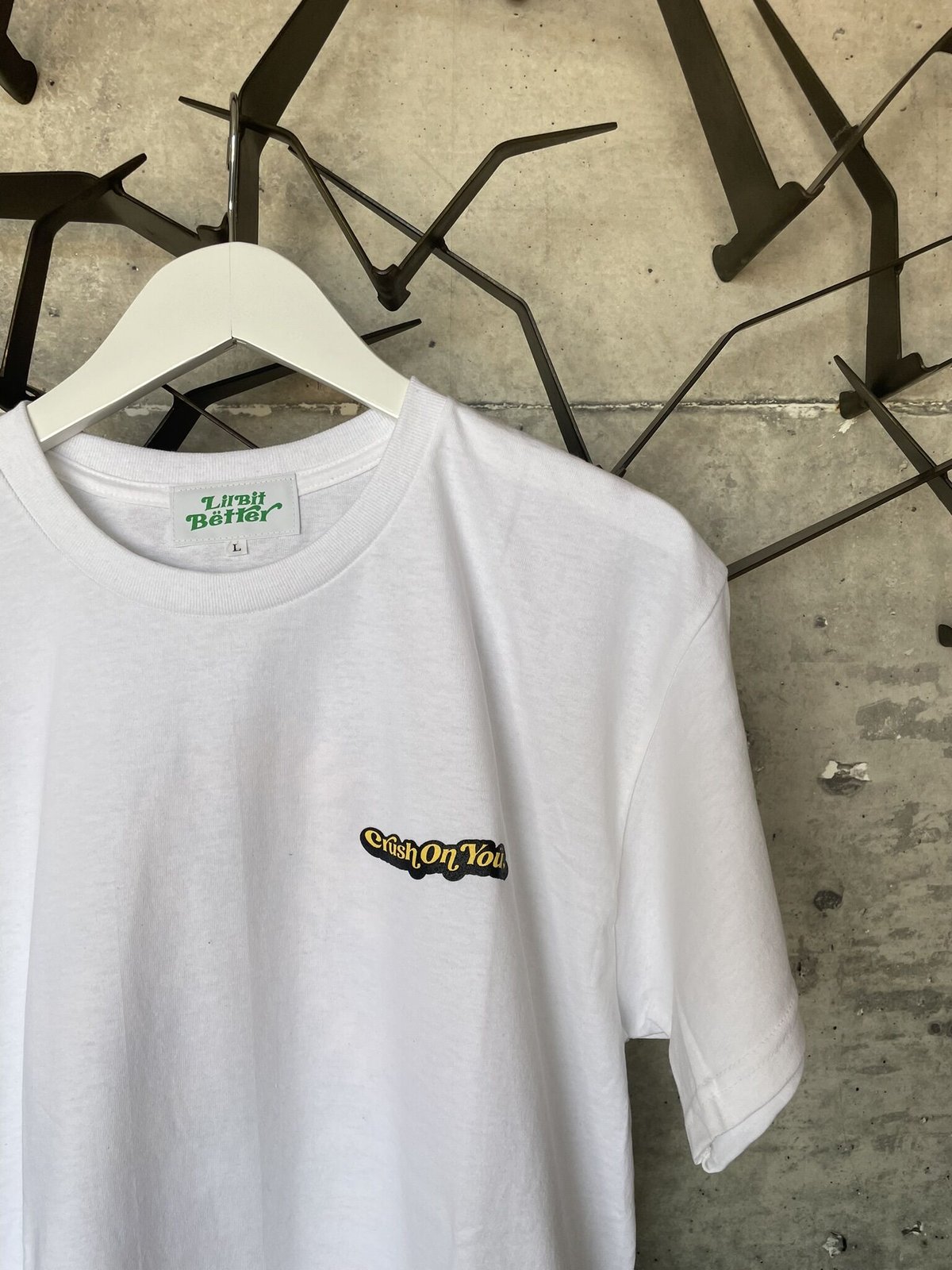 SUNFLOWER S/S TEE (WHITE) | Lil Bit Better SUNFLOWER S/S TEE (WHITE) | Lil Bit Better