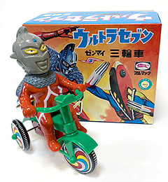 d*7様 ウルトラセブン 三輪車　ブルマァク復刻 original