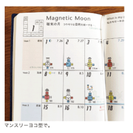 【販売終了】13の月の暦 手帳