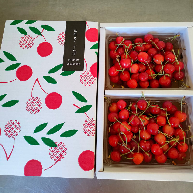 鮮度抜群！食べる宝石さくらんぼ🍒(500g、1kg) | Fruits Farm MURANAMI