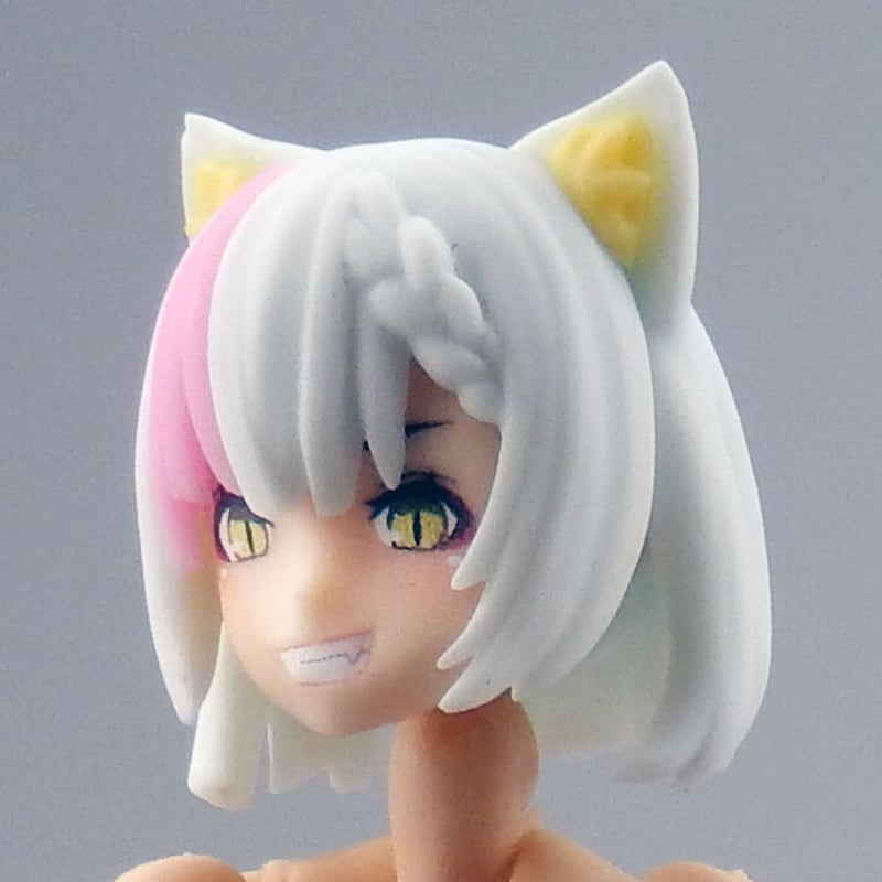 ヘッドパーツセット メガミデバイス朱羅 忍者・クイーンキャット