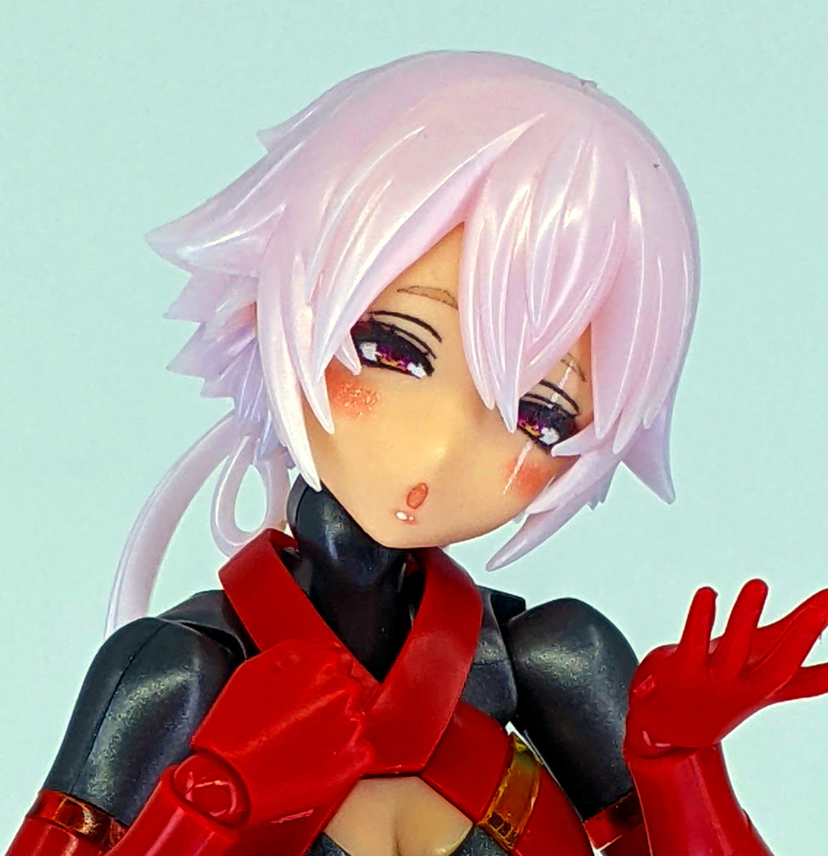 フェイスパーツセット メガミデバイス 皇巫 スサノヲ 紅蓮 | Suvenia