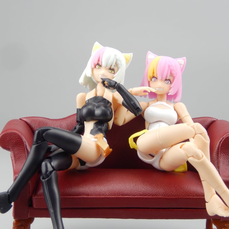 ヘッドパーツセット メガミデバイス朱羅 弓兵・クイーンキャット
