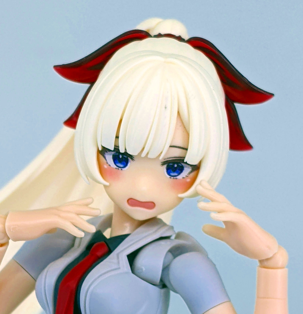 開眼フェイスパーツとドールアイとメガミデバイス パラディン の