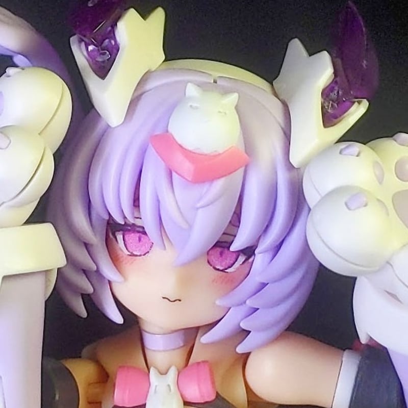 PUNI⭐︎MOFU シャオ 塗装完成品 モチッとセクシーな「PUNI☆MOFU シャオ」を追加パーツで“回復支援型