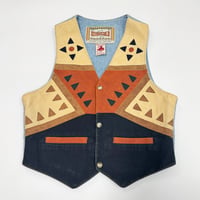 Cowboy leather vest 110