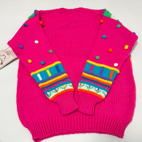 Vintage Hand knit sweater 150