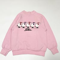 80's Vintage Sweat pinkskate 130-140