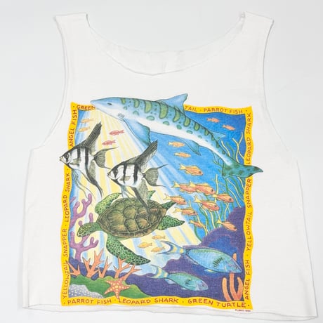 Cutoff tank top 130