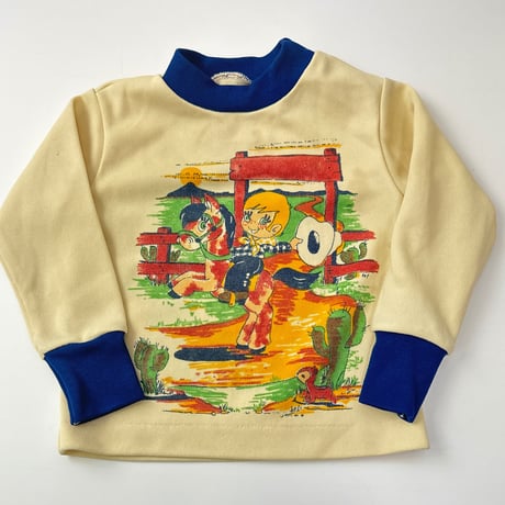 vtg cowboy tops 80