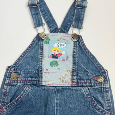 Oshkosh farm denim overall 90-95