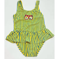 Yellow stripe swimwear 100〜105