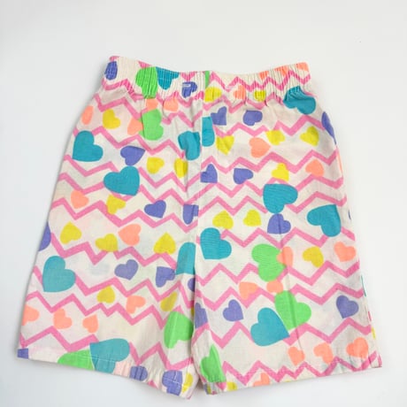 Neon Heart shorts 120