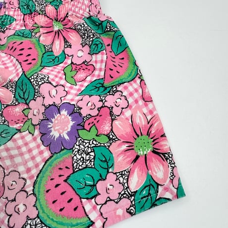 Flower&fruits shorts 130