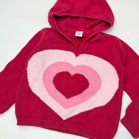 Gymboree Y2K knit hoodie 110
