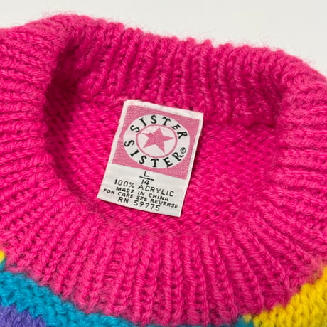 Vintage Hand knit sweater 150