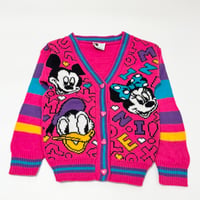 90's Vintage Disney PinkCardigan 120
