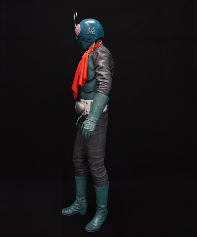 海洋堂 メガソフビ キカイダー ソフビキット 検バンダイ検ビリケン商会 人造人間キカイダー 海洋堂 メガソフビ その4 - 鉄太郎05