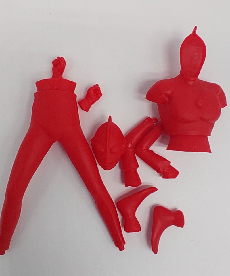 ウルトラマン　ソフビ　おまけジライヤなど ウルトラマン ソフビ おまけジライヤなど 特撮