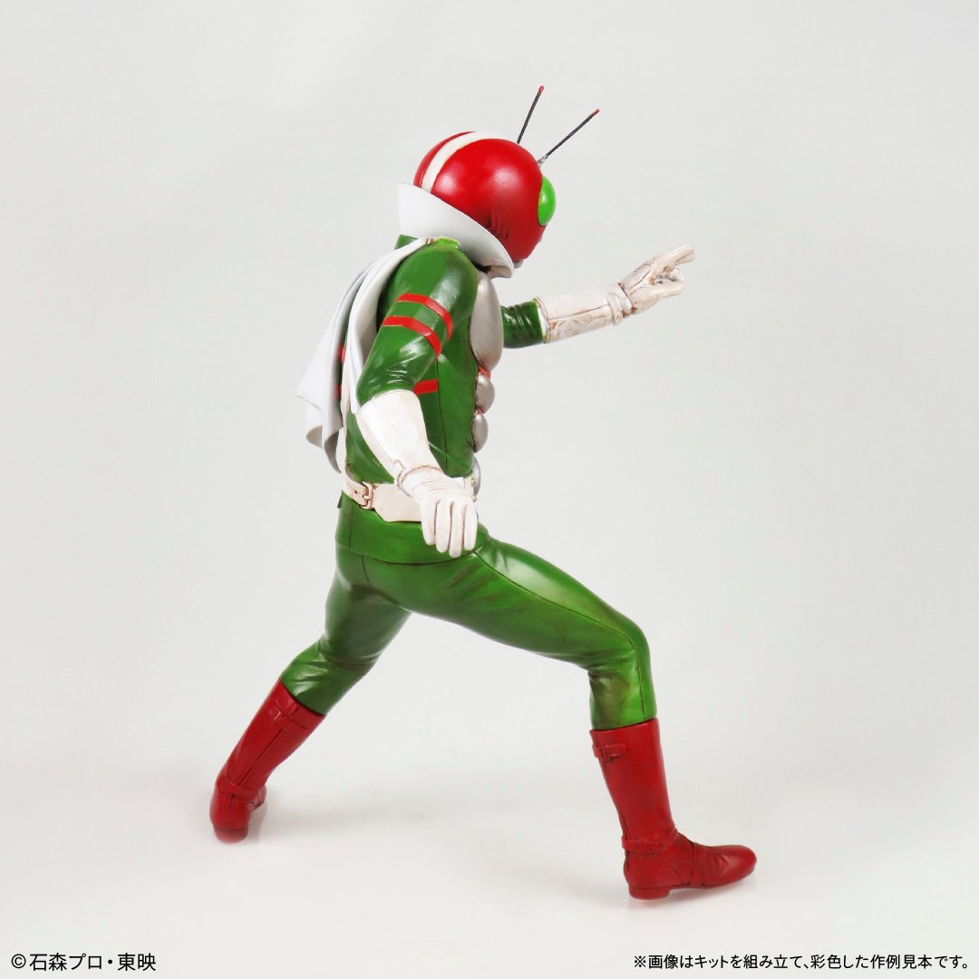仮面ライダーV3ソフビ★蓄光1体★足裏ポピー　石森プロ　未開封 ポピー 仮面ライダーV3 ミニソフビ 高さ14cm 石森プロ 東映 OM384