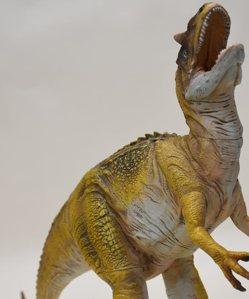 アロサウルス ソフトビニール製組立キット DINOLAND レガシーオブ  