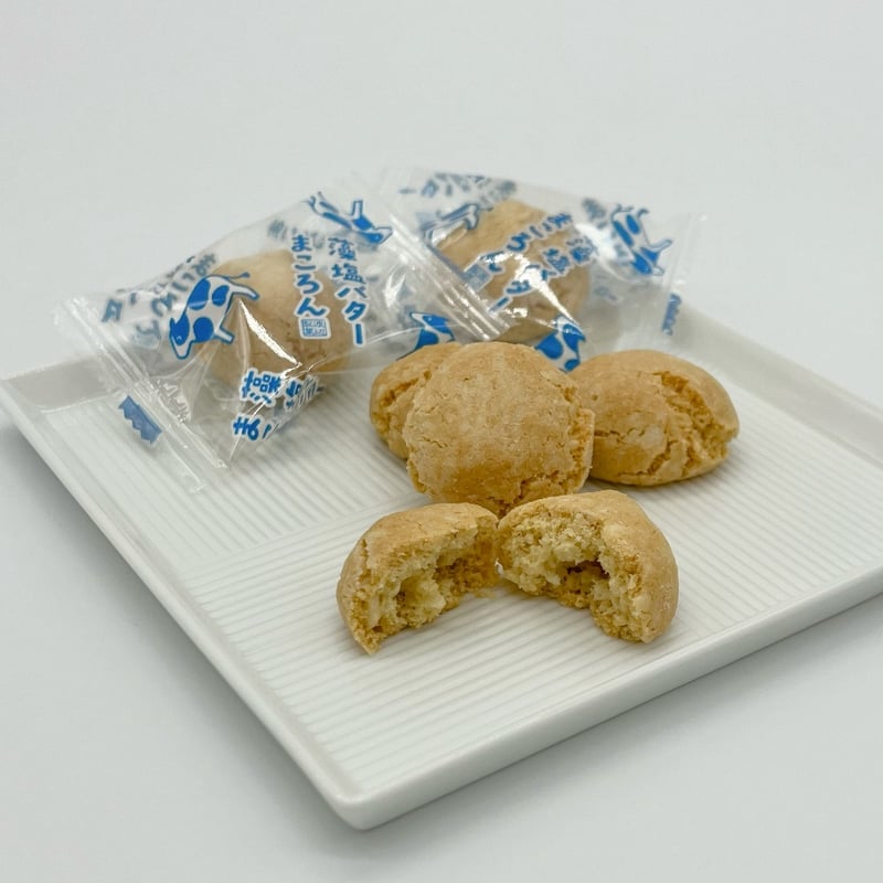 藻塩バターまころん（18個入） | 渡辺製菓オンラインショップ