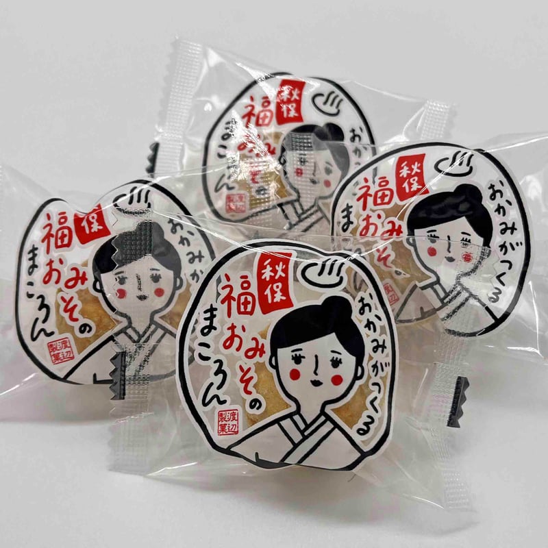 ころころおだんごさま専用 秋保福おみそ」のまころん（21個入） | 渡辺製菓オンラインショップ