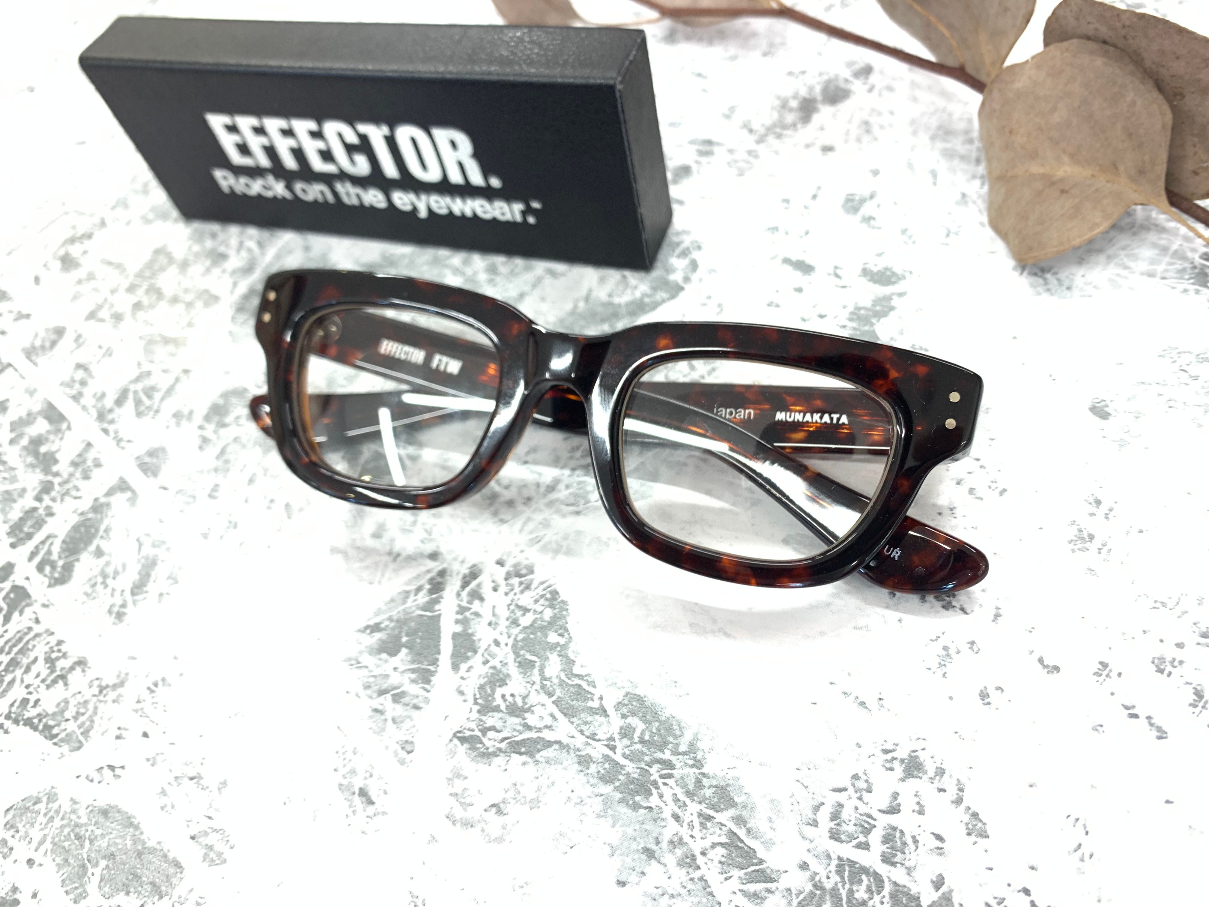 EFFECTOR×FTW MUNAKATA/TUR | メガネ工房 STORES店