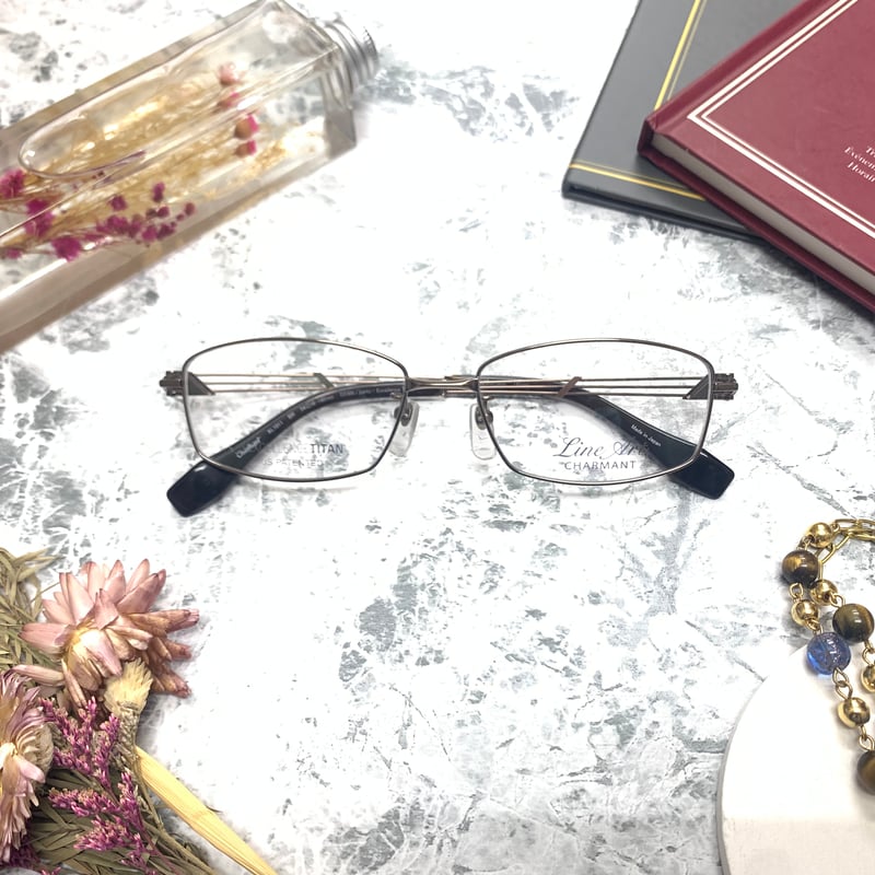 LineArt CHARMANT XL-1011/BR | メガネ工房 STORES店