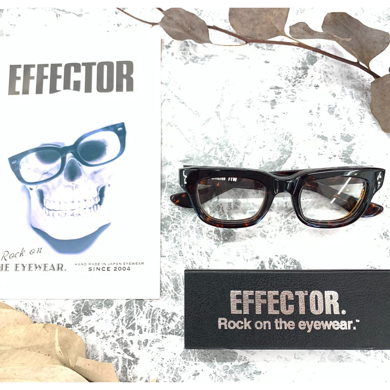 EFFECTOR×FTW MUNAKATA/TUR | メガネ工房 STORES店