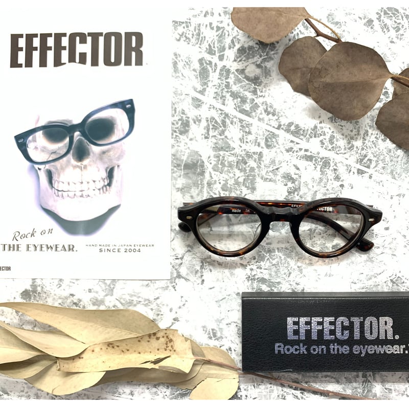 EFFECTOR×EFILEVOL AW2/TUR | メガネ工房 STORES店 