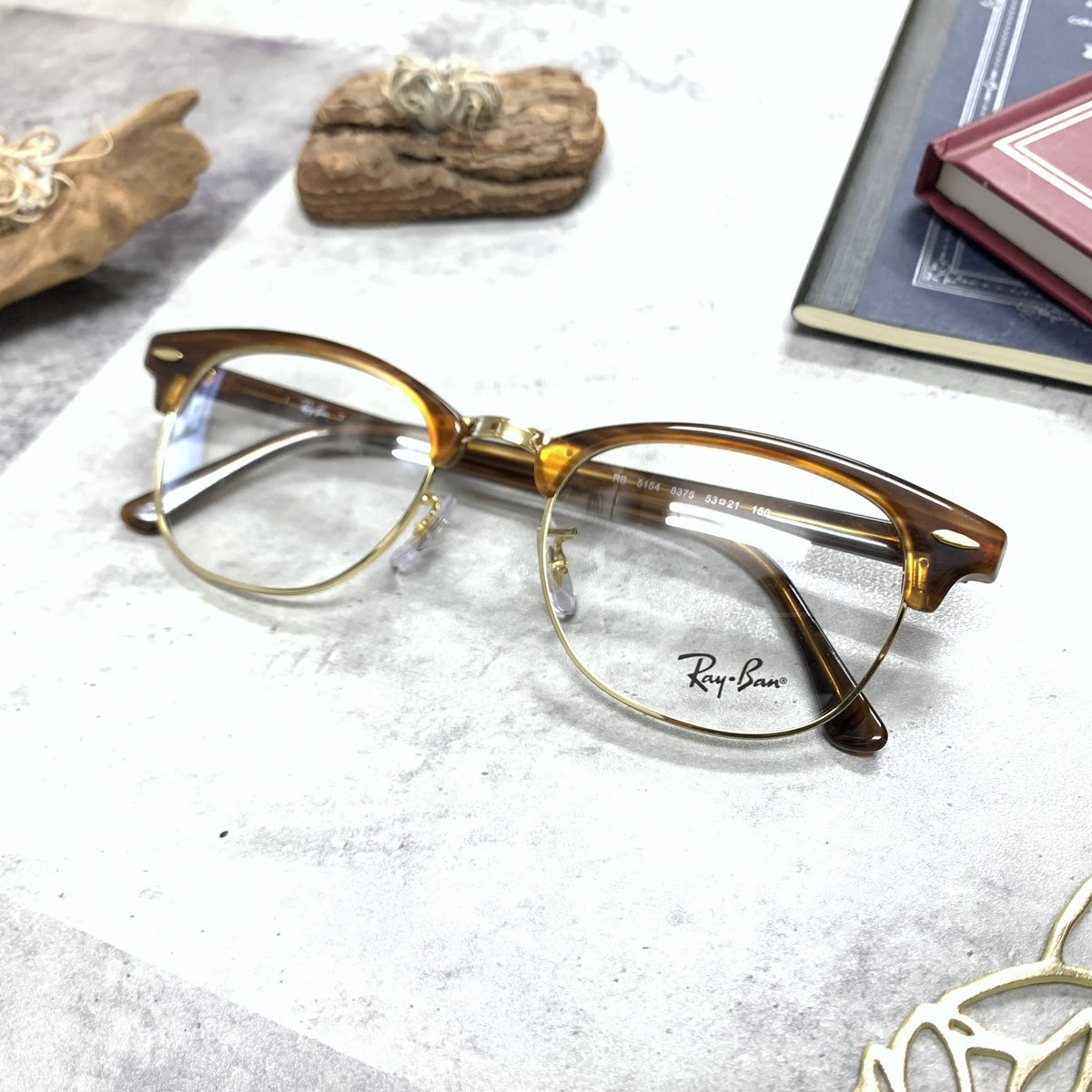 レイバン RayBan クラブマスター RB5154-2372-53 XLサイズ 清光堂