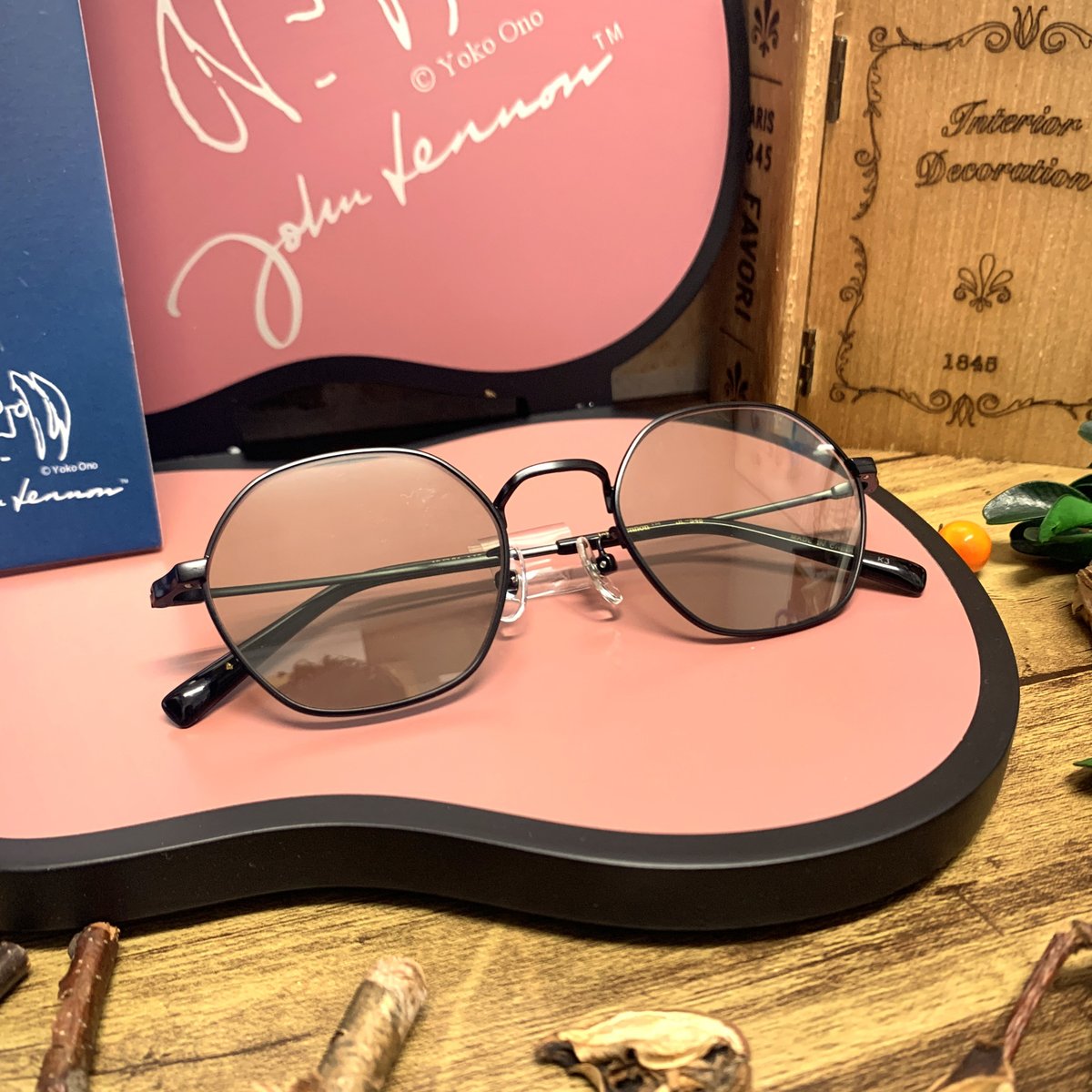 ジョンレノン John Lennon 眼鏡 サングラス JL-546-4 お洒落 眼鏡