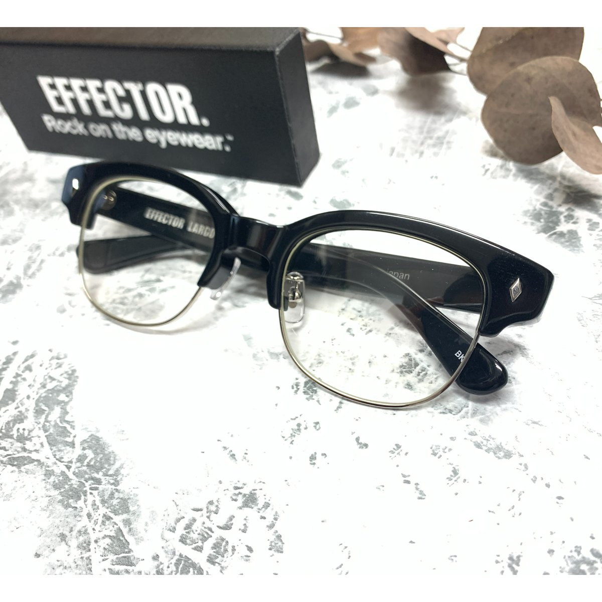 EFFECTOR LARGO/BK | メガネ工房 STORES店