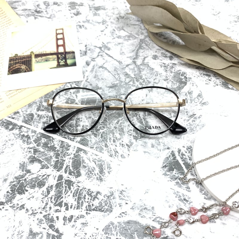 PRADA プラダ メガネ VPR57S-D 中近両用 調光レンズ セール】【PRADA/プラダ】ボストン メガネ PR57SVD 2AU1O1