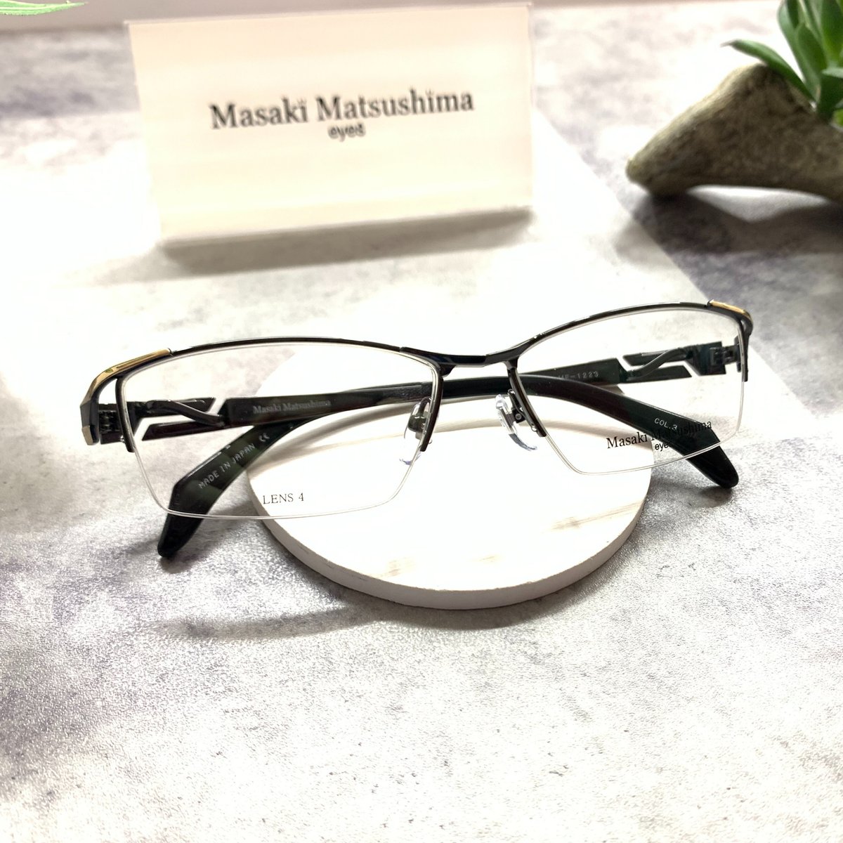 Masaki Matsushima eyes MF-1223/3 | メガネ工房 STORES店