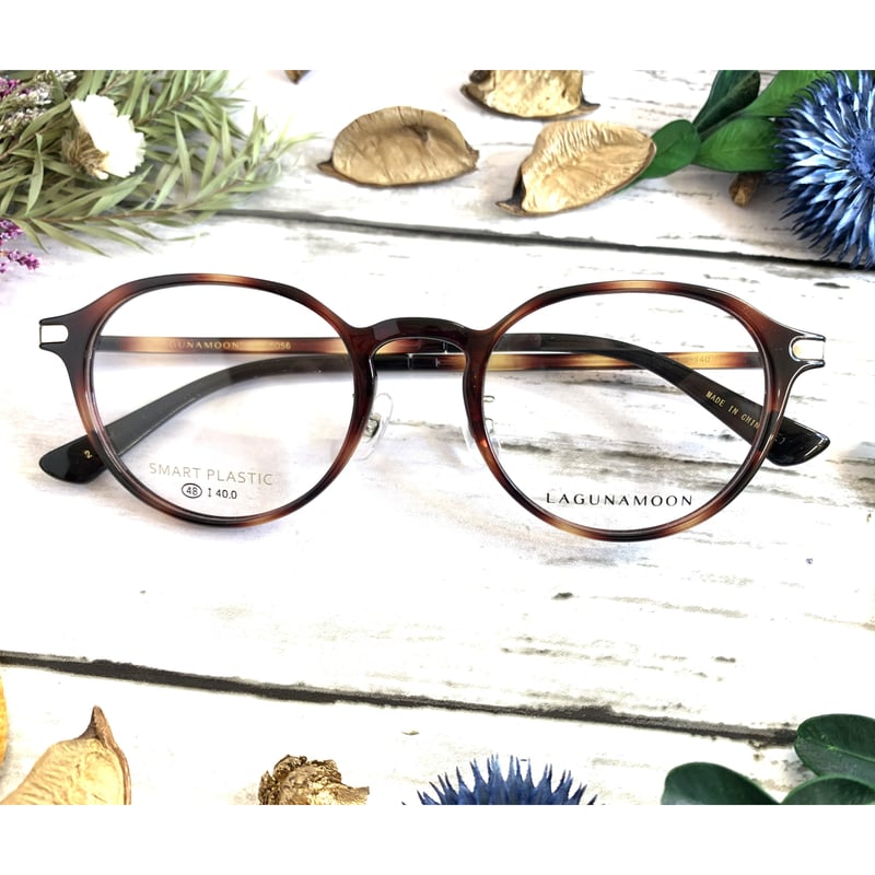 lagunamoon lm-5053 ブラウンデミ ラグナムーン LM-5053 ﾗｲﾄﾋﾟﾝｸﾌﾞﾗｳﾝ | 沖縄・那覇でメガネを買うなら