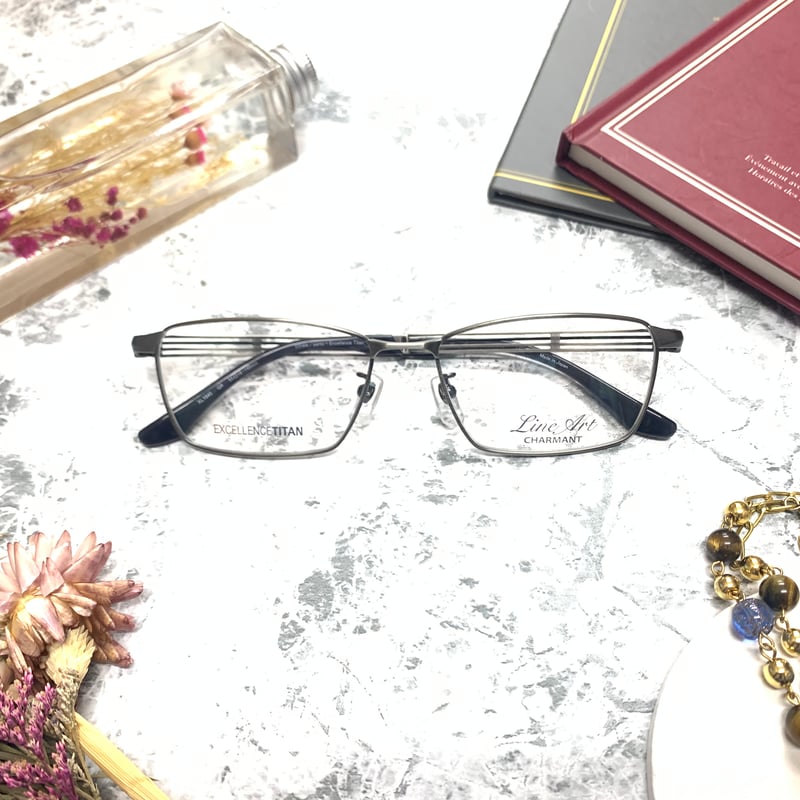 LineArt CHARMANT XL-1845/GR | メガネ工房 STORES店