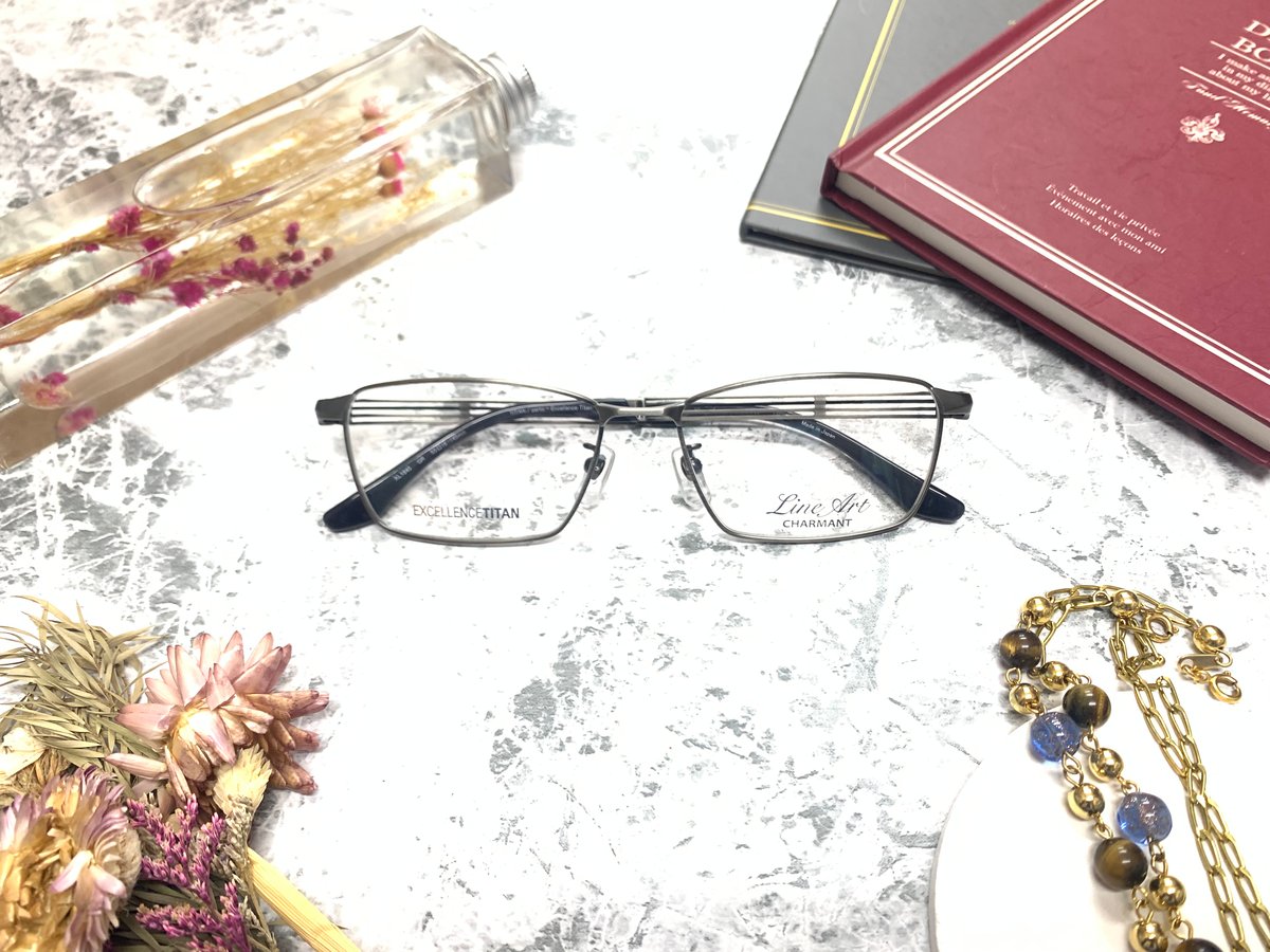 LineArt CHARMANT XL-1845/GR | メガネ工房 STORES店