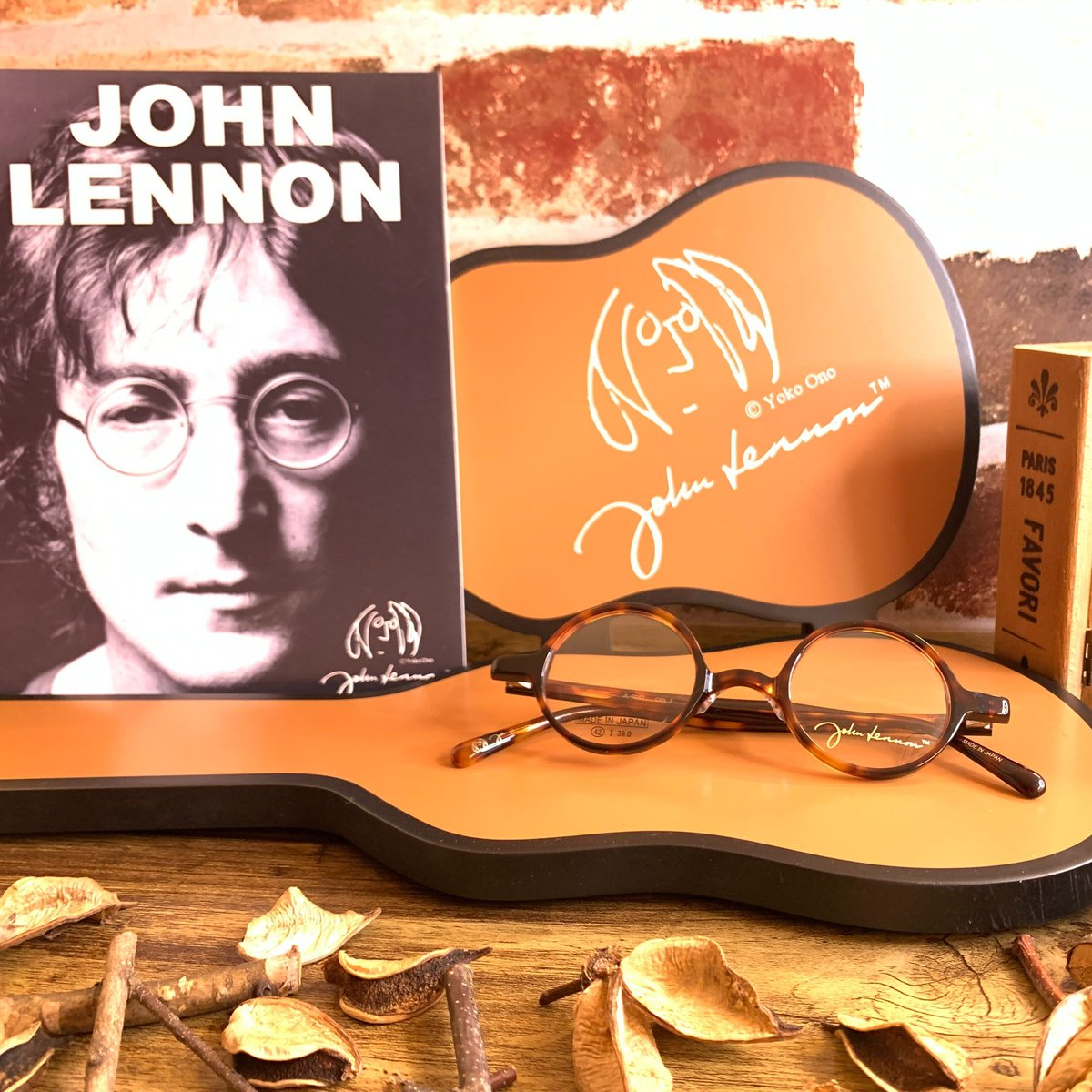 新品未使用 John Lennon ジョンレノン メガネ JL1112-2-47
