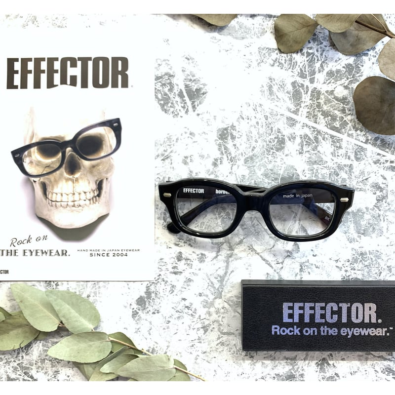 EFFECTOR border/BK | メガネ工房 STORES店 
