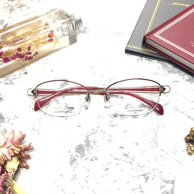 LineArt CHARMANT XL-1601/RE | メガネ工房 STORES店