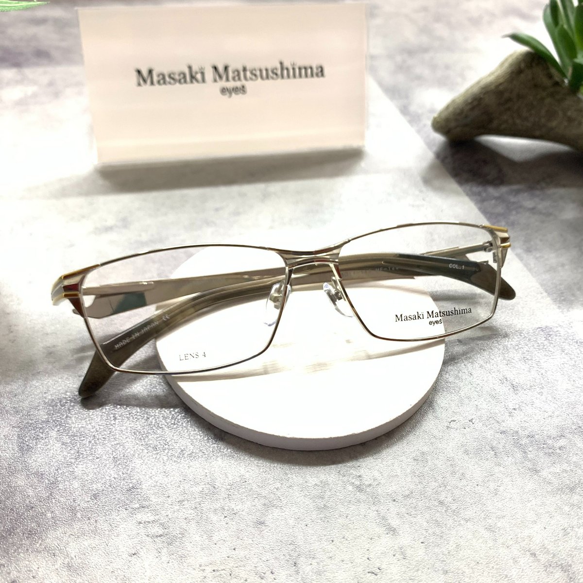 MF1231 様 リクエスト 商品 Masaki Matsushima eyes MF-1231/1 | メガネ工房 STORES店