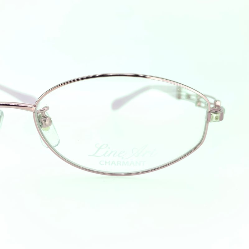 Charmant　Line Art　メガネ XL1017 チタンフレーム　ローズ エクセレンスチタン/ラインアートメガネXL1017正規販売店全国