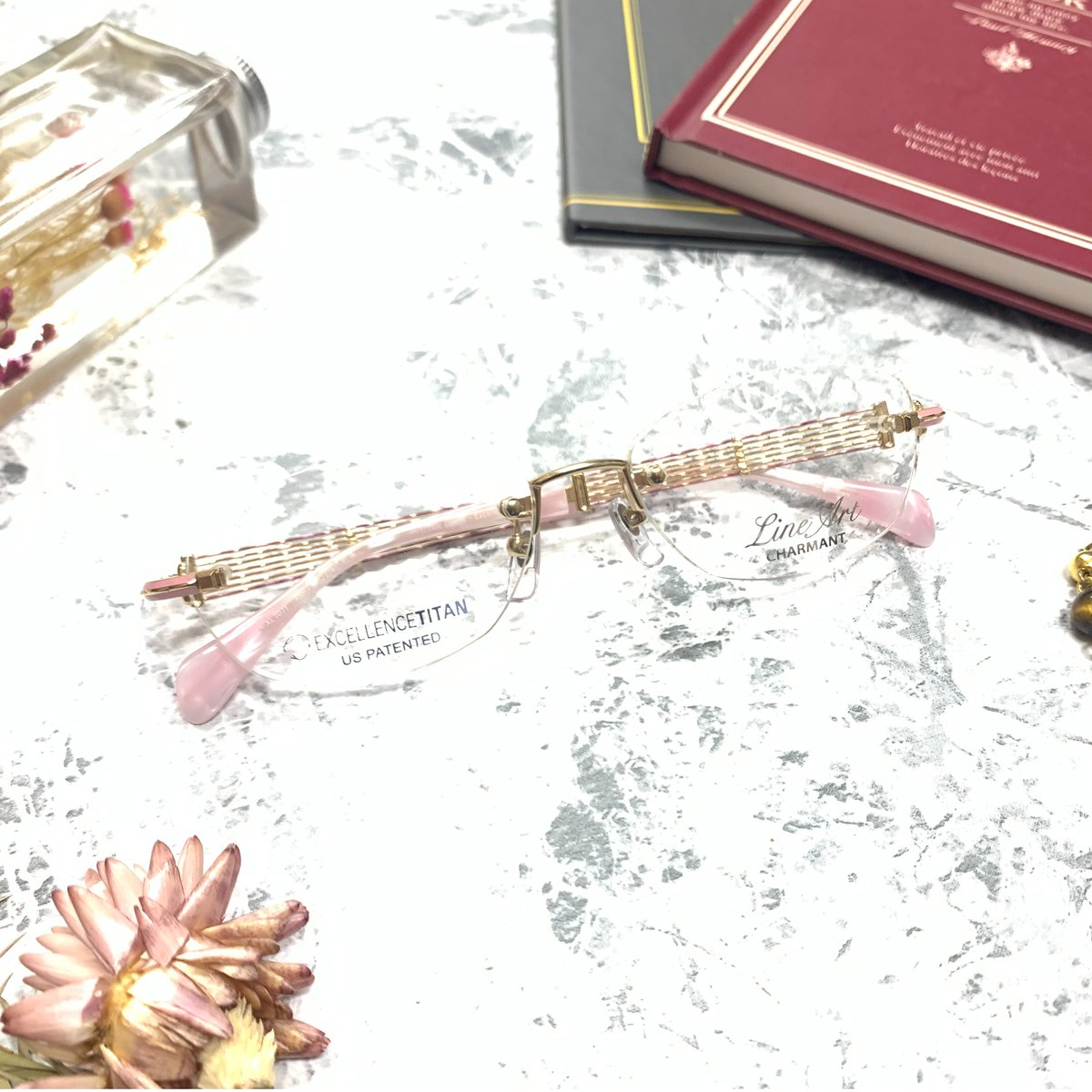 LineArt CHARMANT XL-1071/RWU | メガネ工房 STORES店