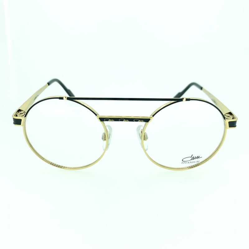 CAZAL カザール チタン 丸眼鏡フレーム 7090-001 お洒落 【公式通販】
