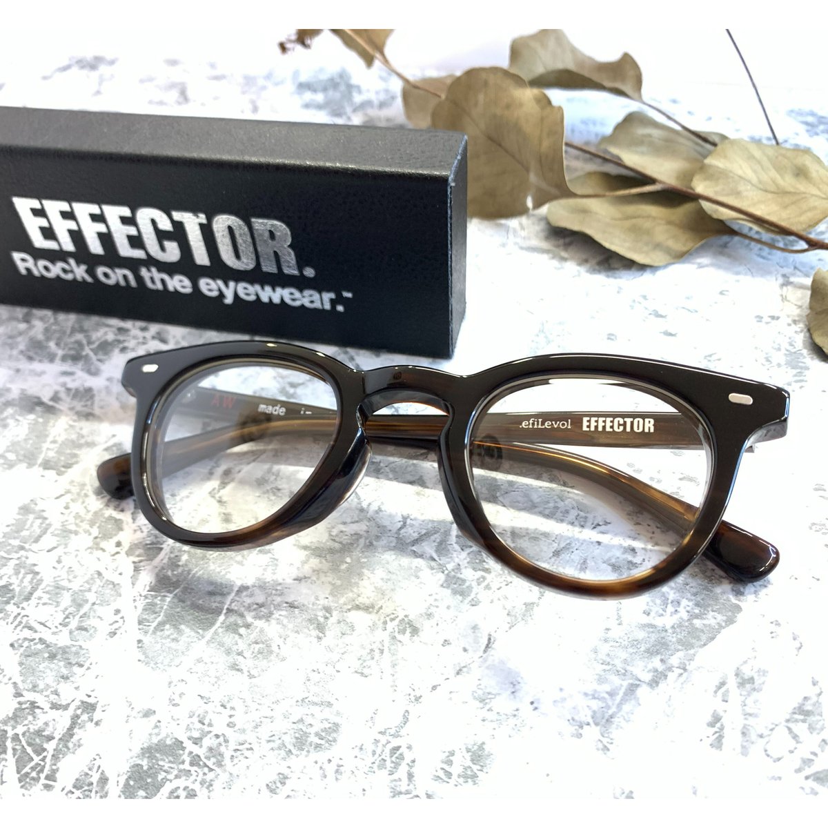 EFFECTOR×EFILEVOL AW/CO | メガネ工房 STORES店
