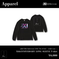 XIthANNIVERSARY LONG SLEEVE T-shirt
