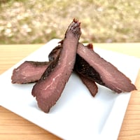 《冷凍》無添加・鹿肉ジャーキー・やわらか半生タイプ（75g）